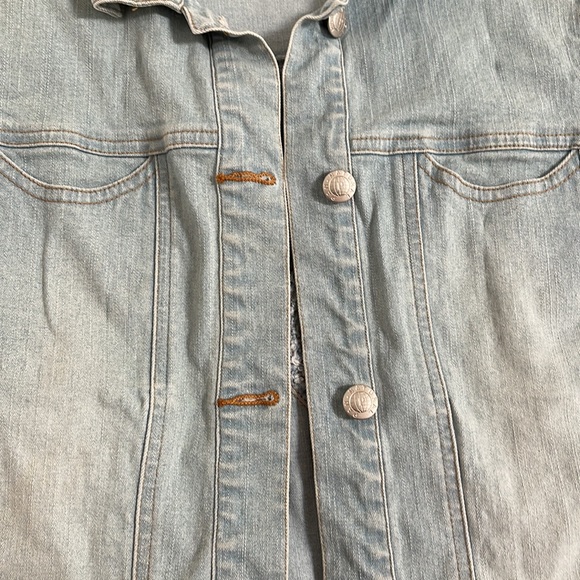 Jean jacket half sleeve - Picture 3 of 5